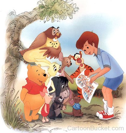 Christopher Robin With Friends