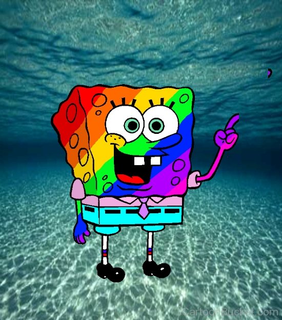 Colourful Spongebob