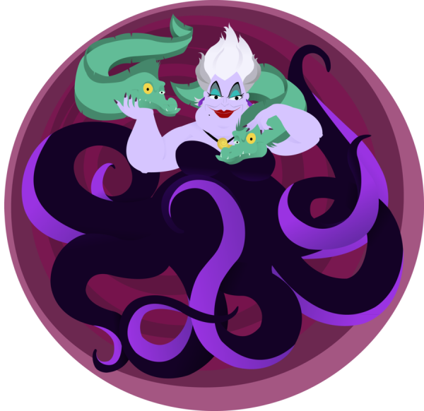 Disney Cartoon Ursula