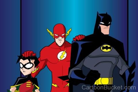 Flash With Superheroes