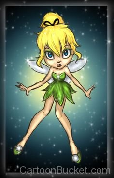 Frame Picture Of Tinkerbell