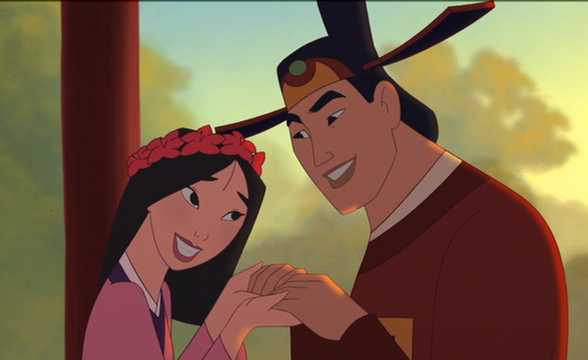 Happy Couple Shang And Mulan