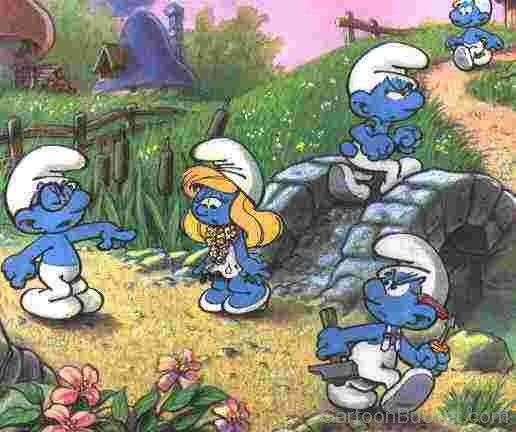 Image Of The Smurfs