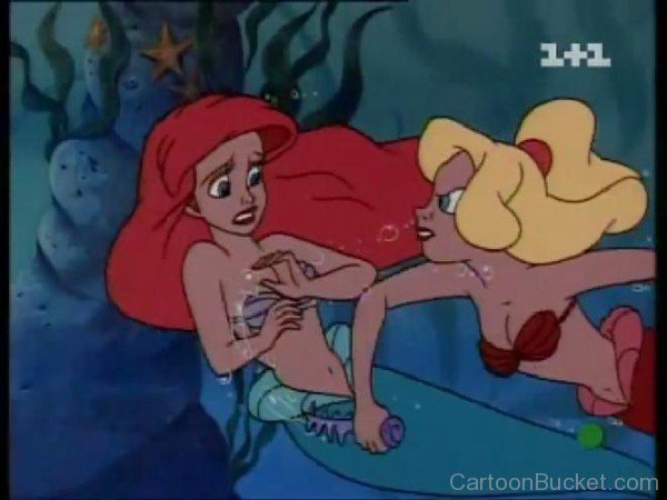 Princess Arista Looking At Ariel