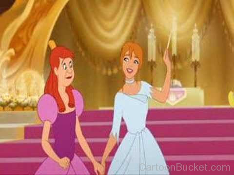 Princess Cinderella And Anastasia Tremaine
