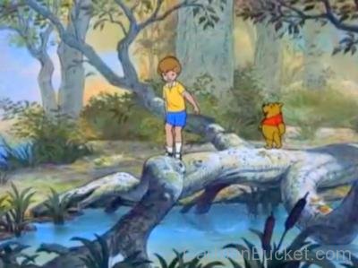 Robin And Winnie In Jungle