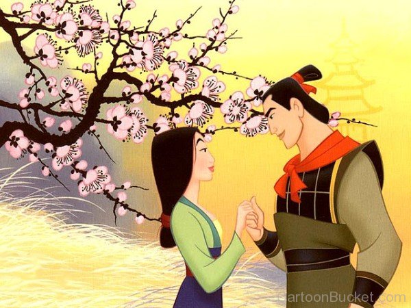 Shang With Princess Mulan