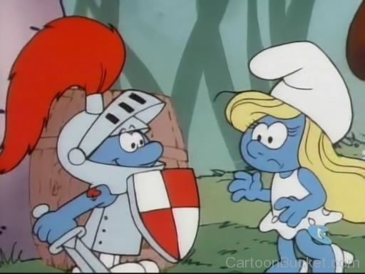 Smurfette And Hefty
