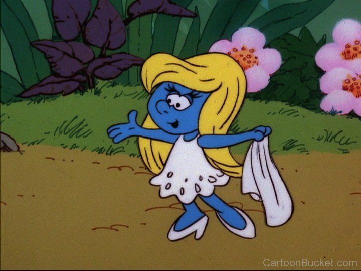 Smurfette Without Hat.