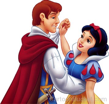 Snow White Dancing With Prince Charming
