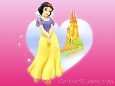 Snow White In Blue Yellow Dress