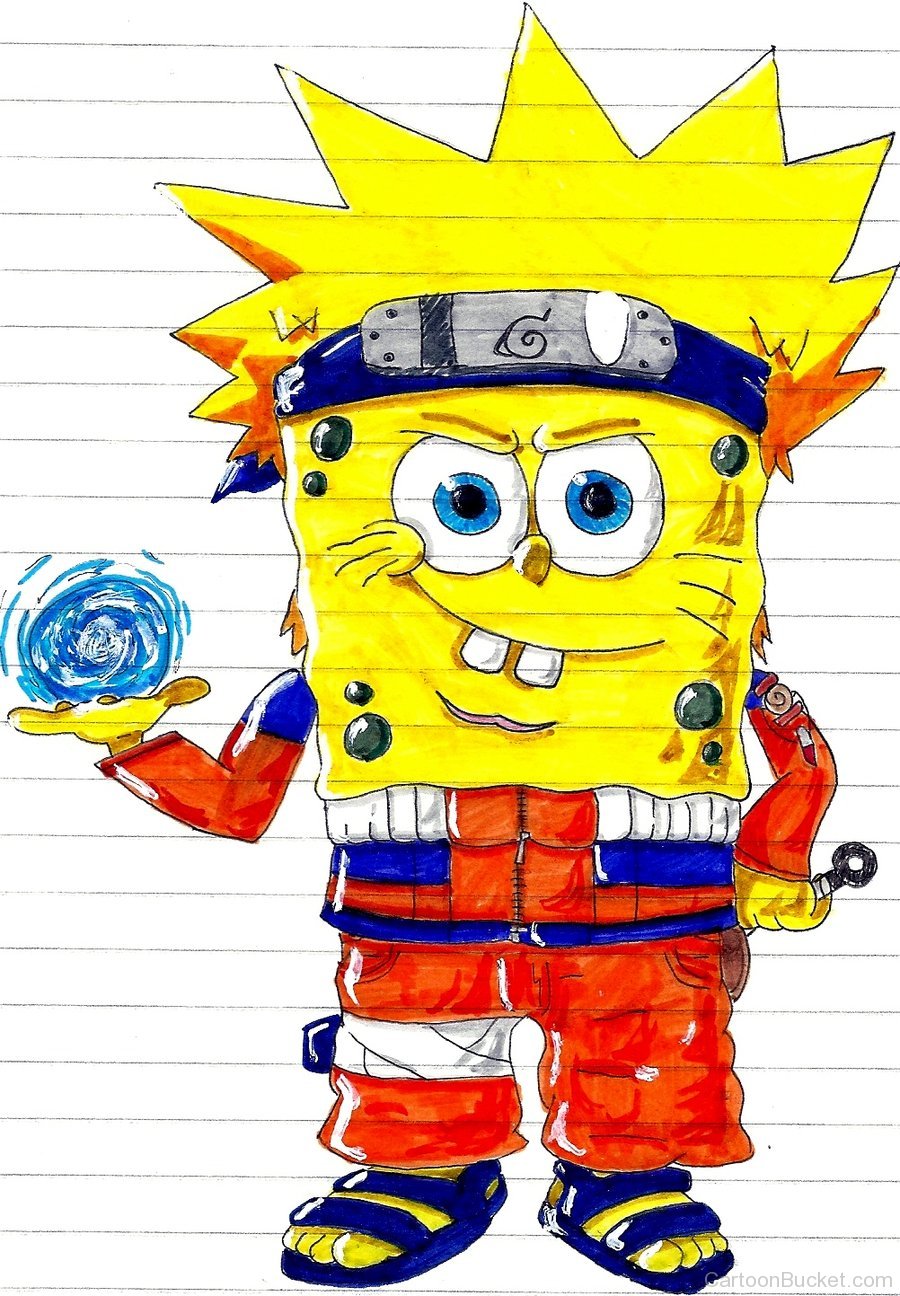 Spongebob As Naruto