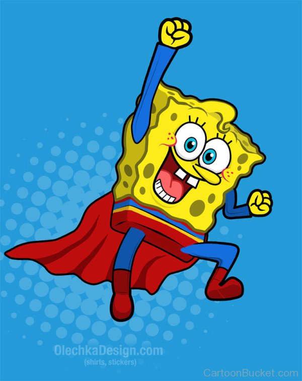 Spongebob As Superman