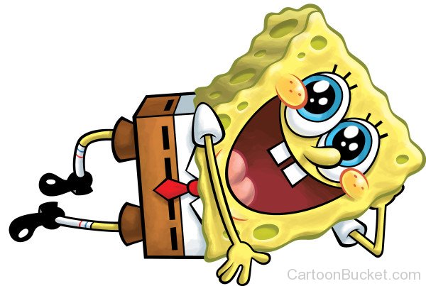 Spongebob Lying Down 