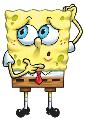 Spongebob Thinking Something