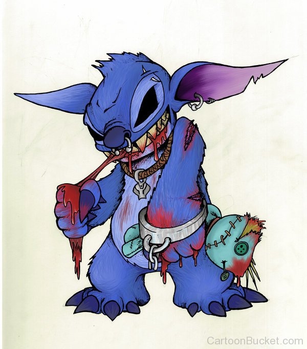 Stitch As Zombie