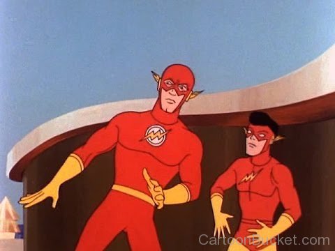 The Flash With Kid Flash
