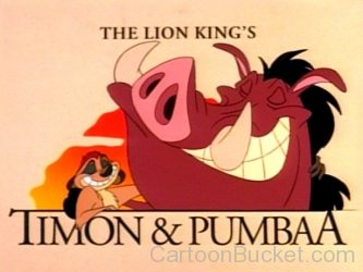The Lion's King Timon And Pumbaa