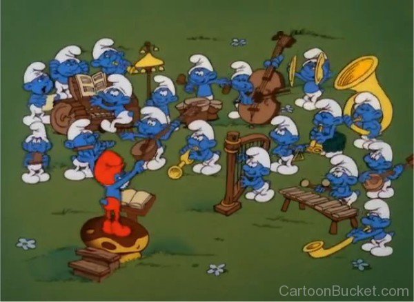 The Smurfs Music Band