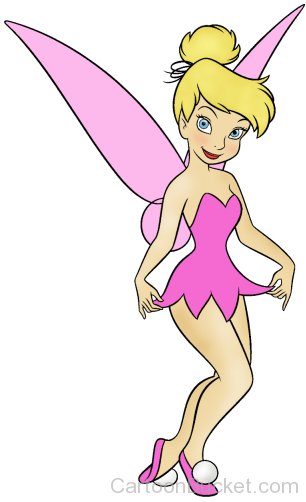 Tinkerbell Looking Amazing In Pink Dress