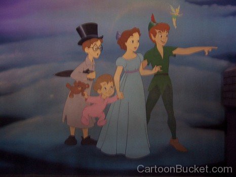 Wendy,Michael,John And Peter Pan