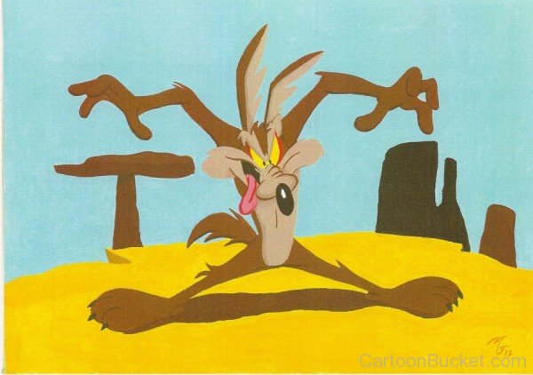 Wile.E Coyote Looking Dangerous