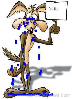 Wile.E Coyote Weeping