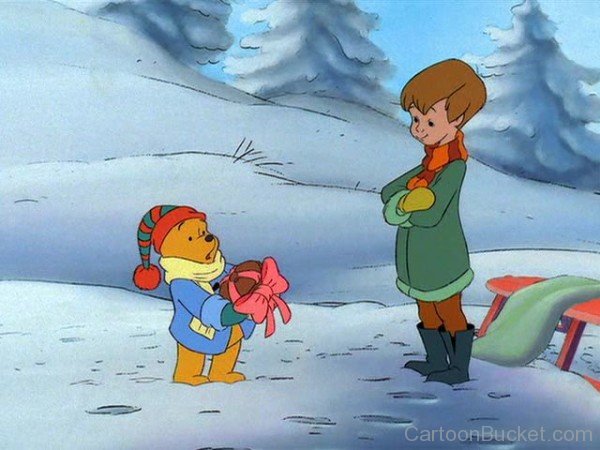 Winnie And Robin In Winter