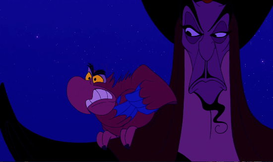 Angry Jafar With Iago