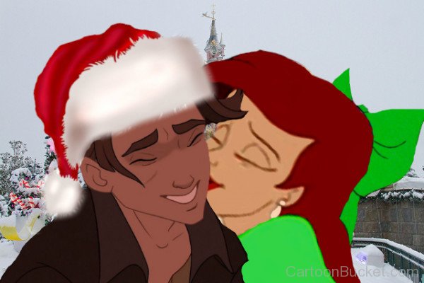 Ariel Kissing Jim