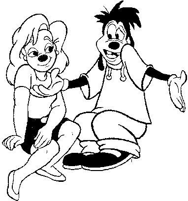 Black And White Picture Of Max And Roxanne