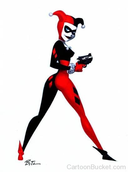 Harley Quinn Cartoon Image