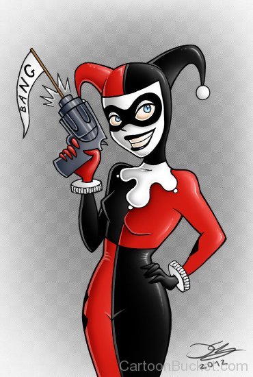 Harley Quinn Cartoon Picture