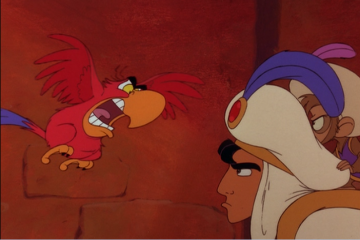 Iago Talking Angry With Aladdin