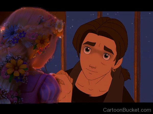 Jim Hawkins Looking At Rapunzel