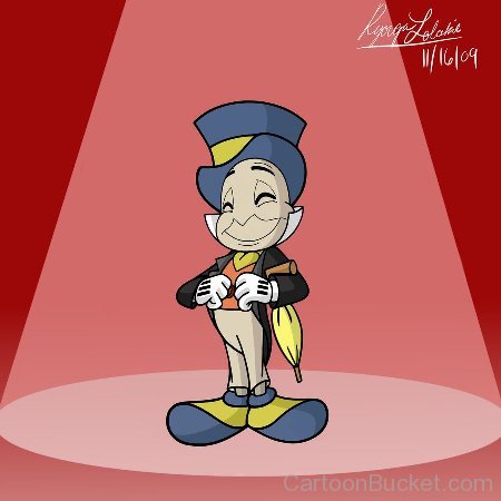Jiminy Cricket On Stage