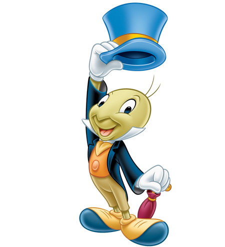 Jiminy Raising His Hat