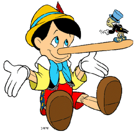 Jiminy Standing On Pinnochio's Nose