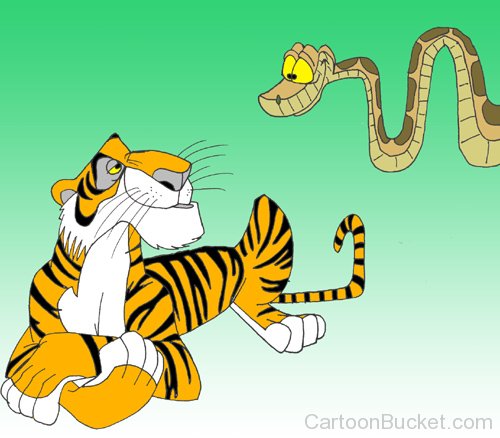 Kaa And Shere Khan