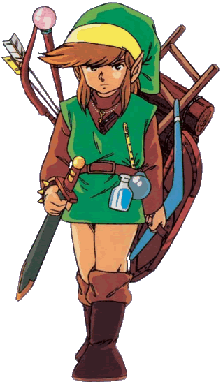 Link Holding Weapons