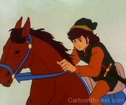Link Riding On Horse