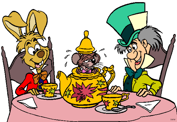 Mad Hatter With Dormouse And March Hare