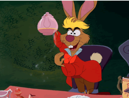 March Hare Serving Tea