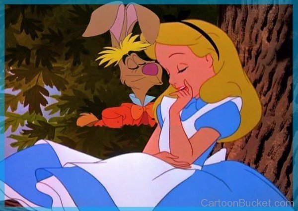 March Hare Trying To Kiss Alice