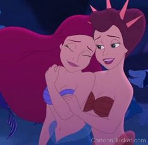 Princess Attina With Princess Ariel
