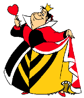 Queen Of Hearts Holding Heart