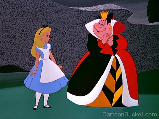Queen Of Hearts With Alice