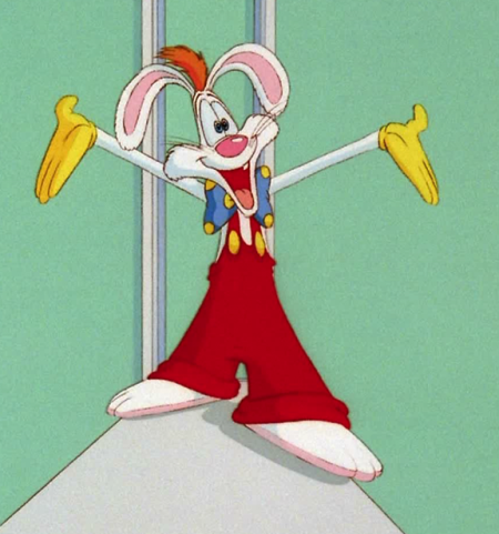 Roger Rabbit Looking Excited