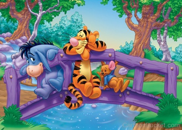 Tigger With Eeyore And Rooh