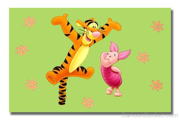 Tigger With Piglet